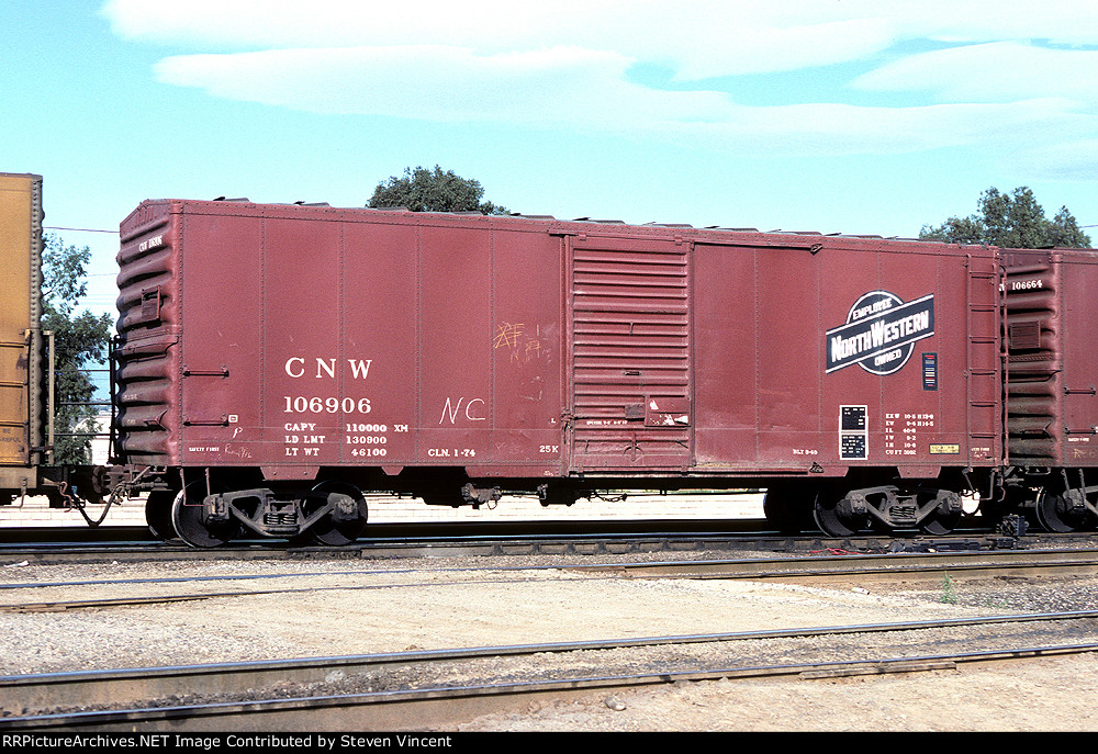 Chicago & Northwestern 40 ft box CNW #106906